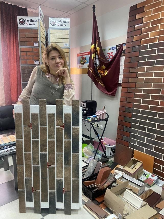 Зразкова термопанель в офісі Роял Фасаду